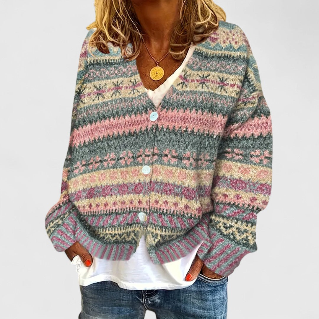Lila - Chic and Stylish Cardigan