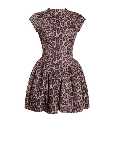 Cheetah Print Dress