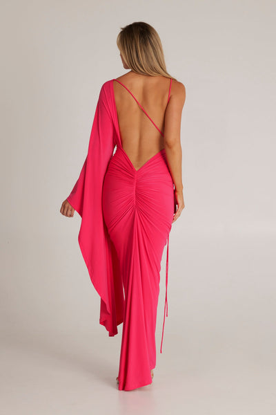 Wissa Enkelarmad Klänning med Långa Ärmar