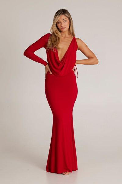 Emma Enarms Klänning" can be rewritten as "Emma One-Shoulder Dress.