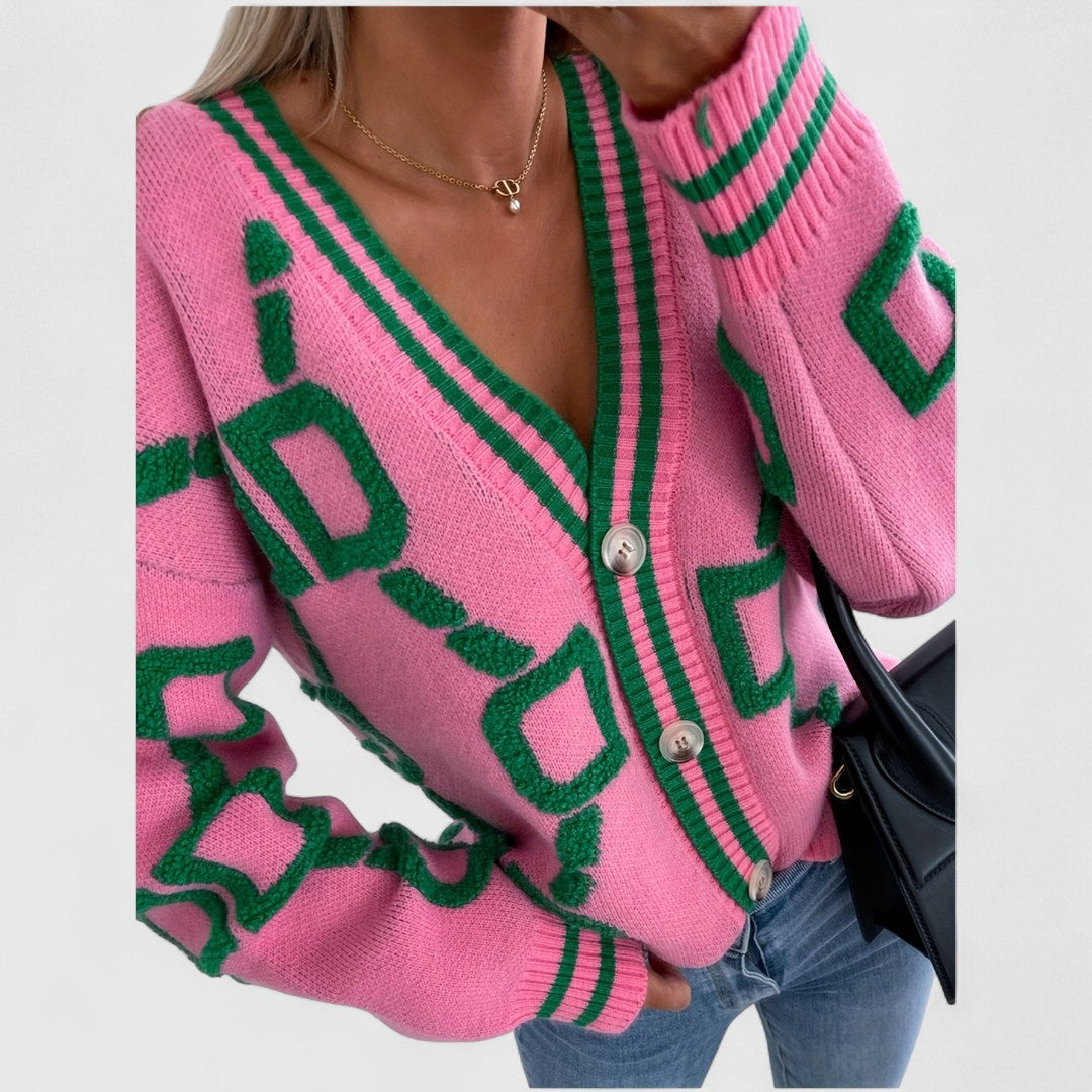 Cristine - Chunky Knit Cardigan