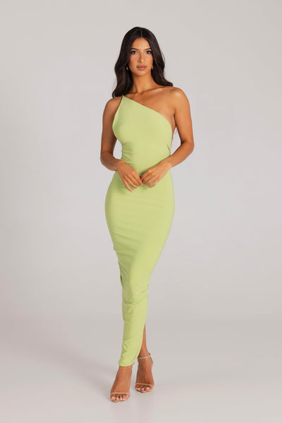 Lana Klänning med U-formad Rygg