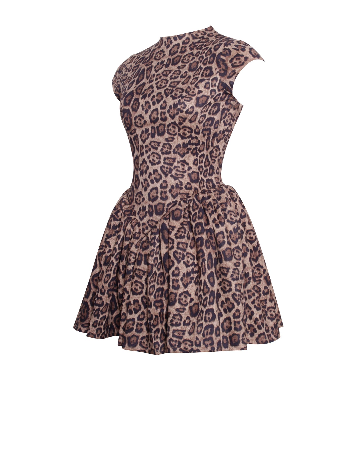 Cheetah Print Dress