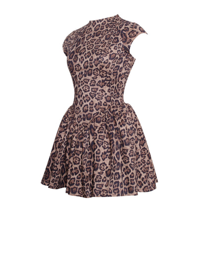 Cheetah Print Dress