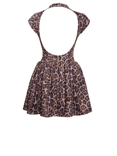 Cheetah Print Dress