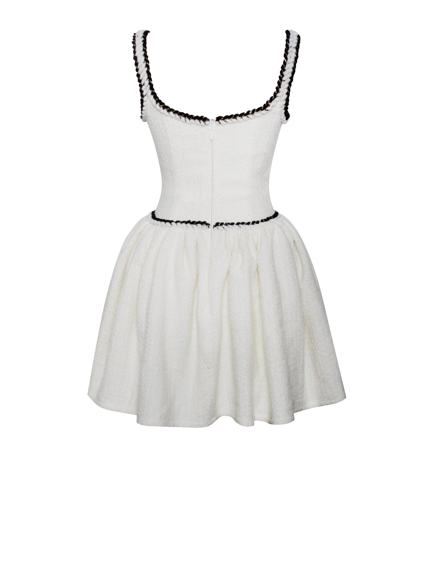 Coco Vit Kort Klänning