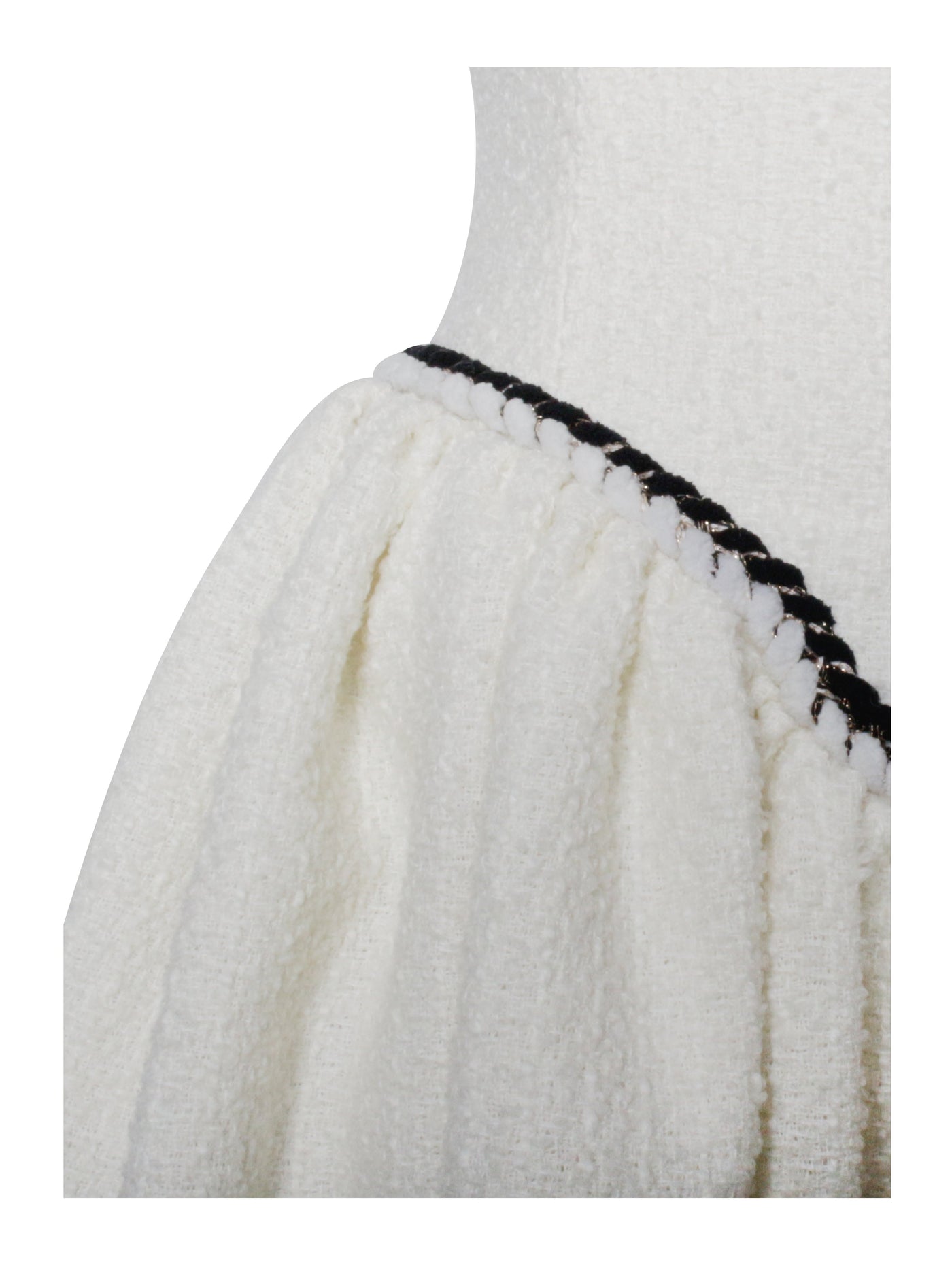 Coco Vit Kort Klänning