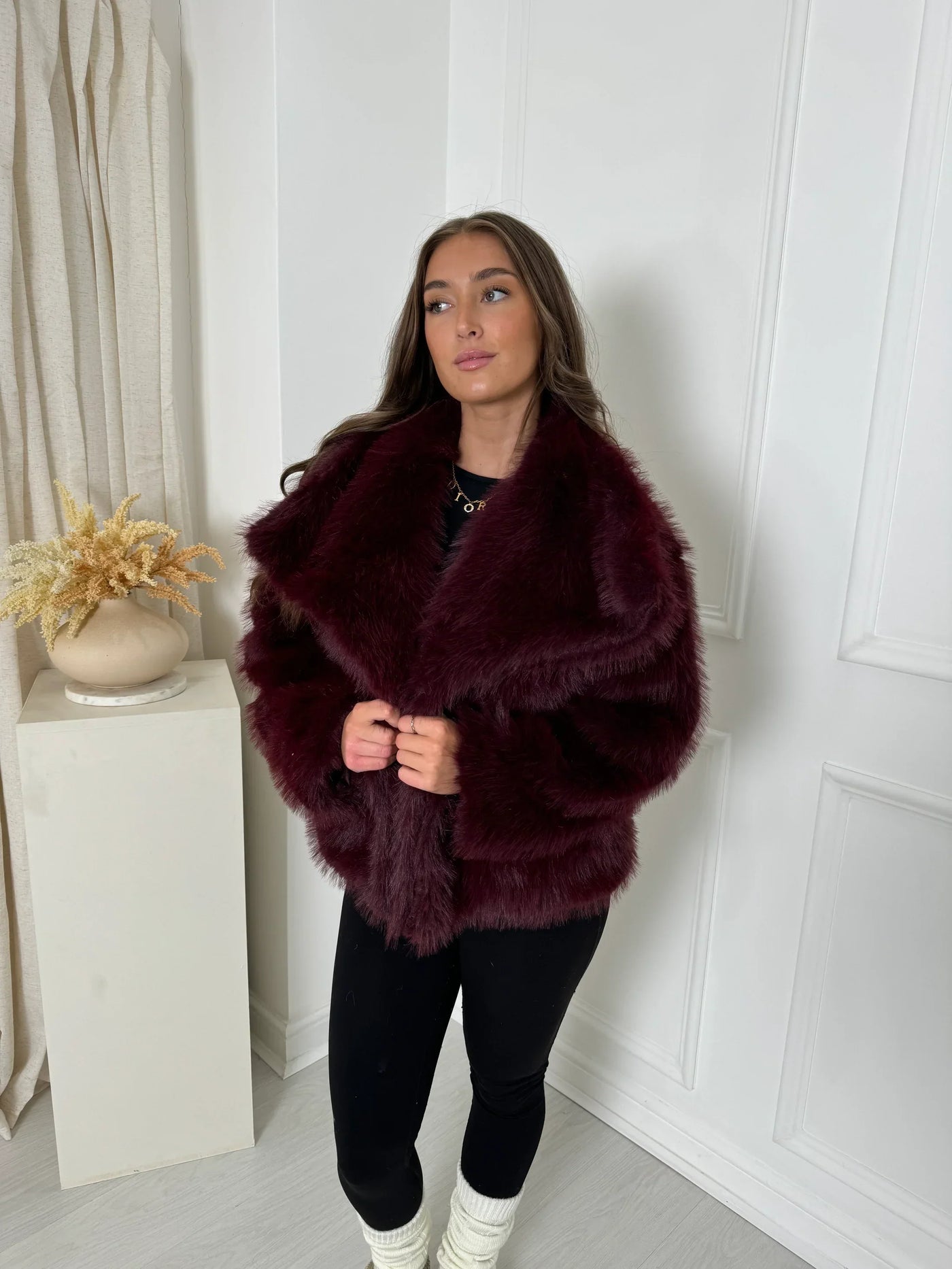 Ivy Faux Fur Jacket