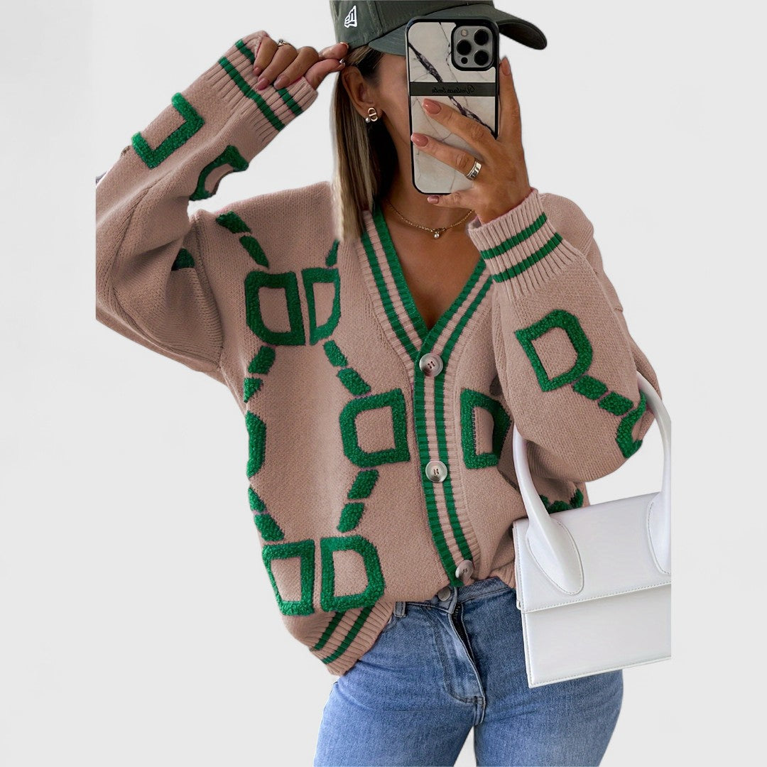 Cristine - Chunky Knit Cardigan