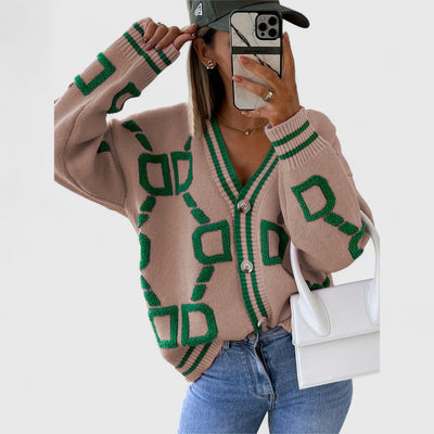 Cristine - Chunky Knit Cardigan