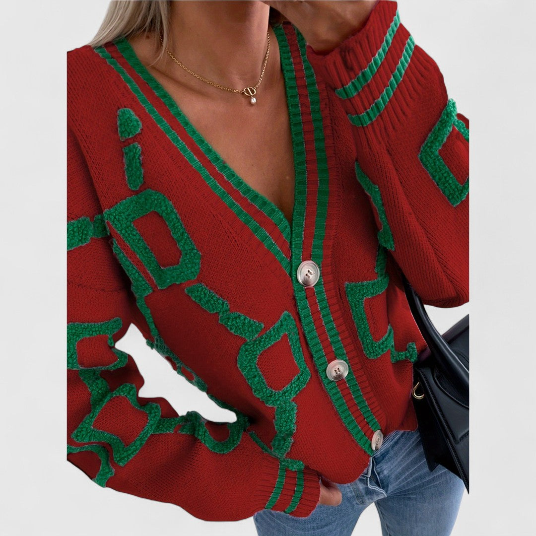 Cristine - Chunky Knit Cardigan