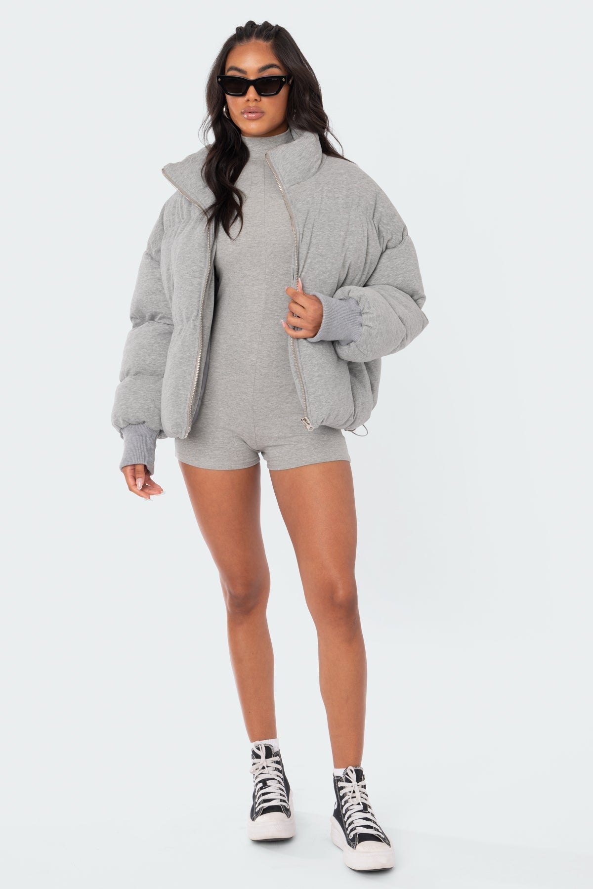 Jersey Puff Jacket