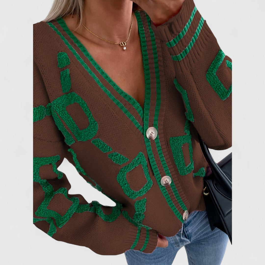 Cristine - Chunky Knit Cardigan