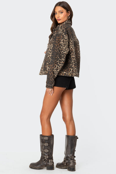 Leopard Print Jacket