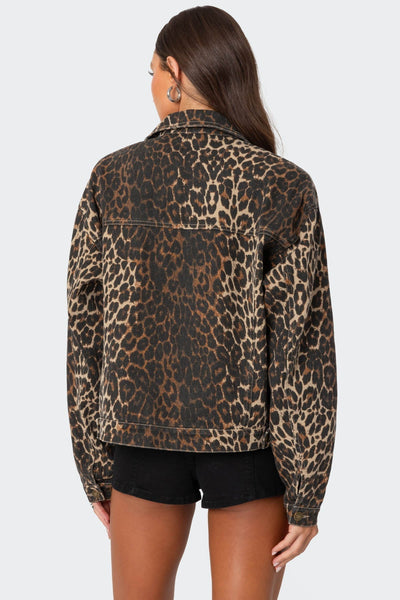 Leopard Print Jacket