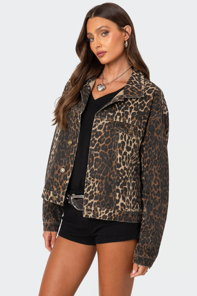 Leopard Print Jacket