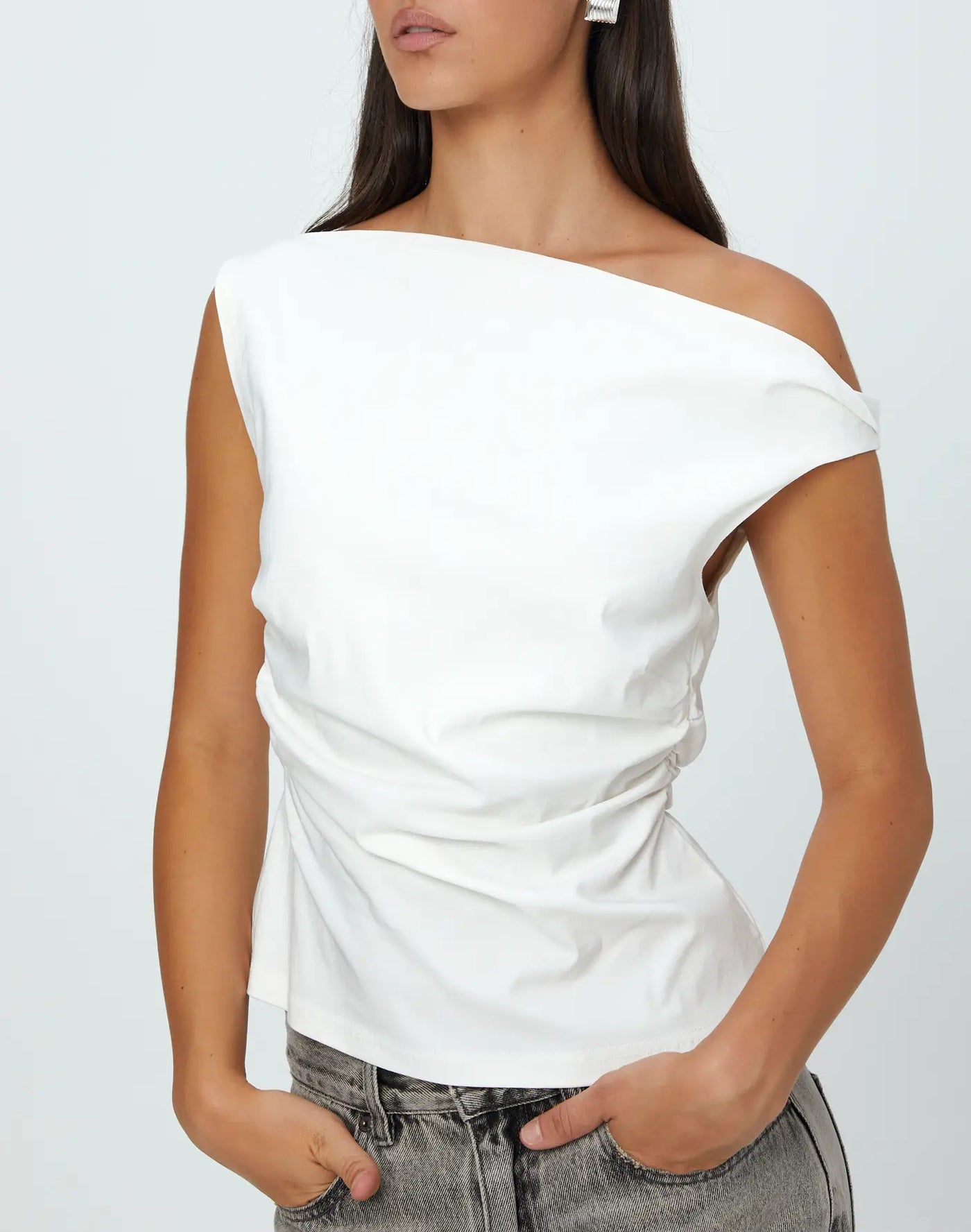 Kathie Off-the-Shoulder Blouse