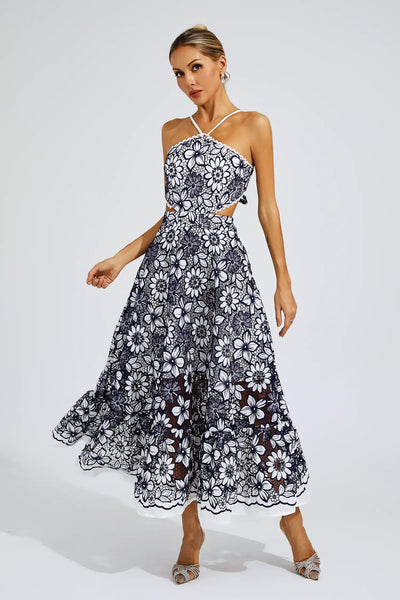 Becca | Elegant Halter Dress