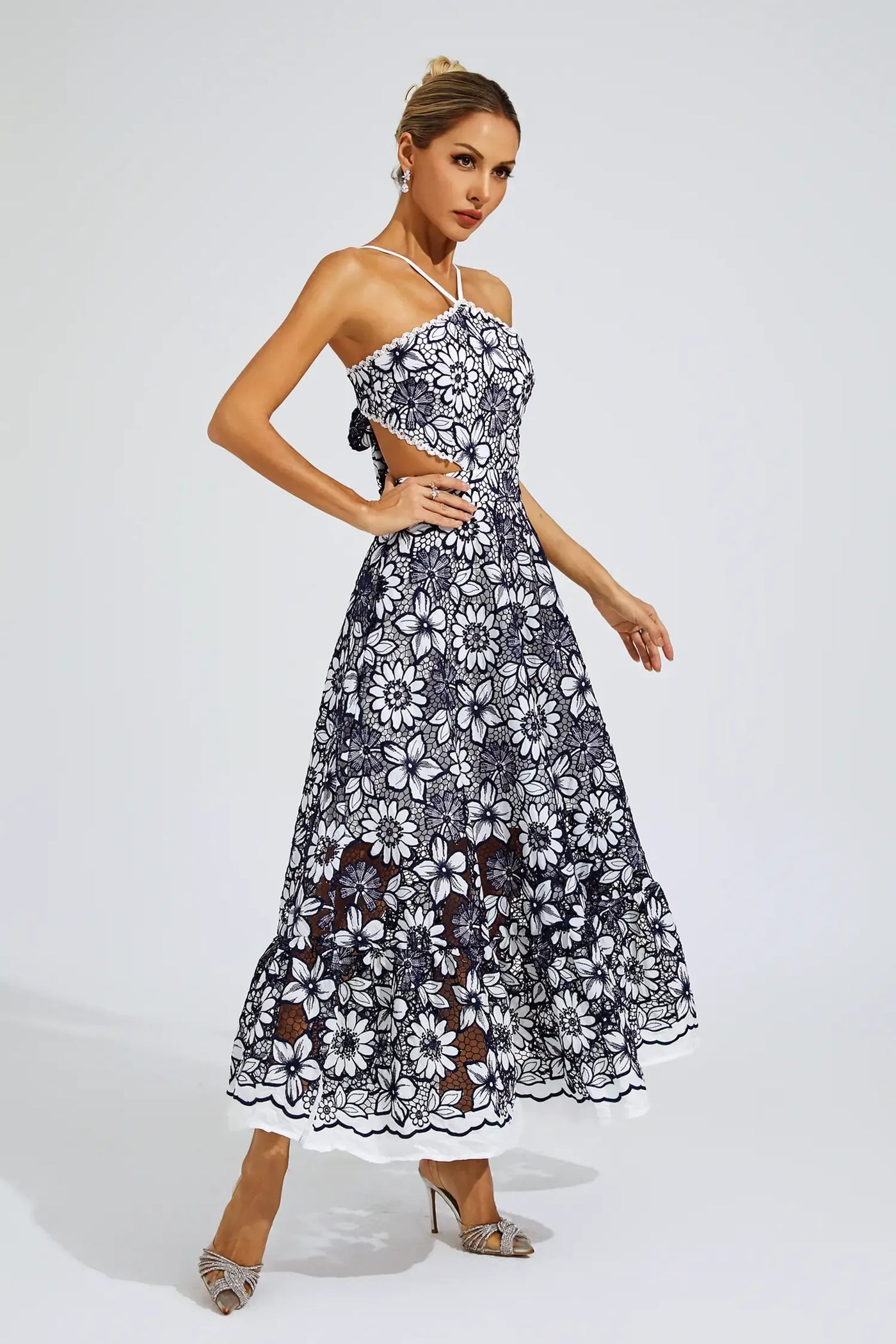 Becca | Elegant Halter Dress