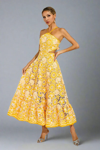 Becca | Elegant Halter Dress