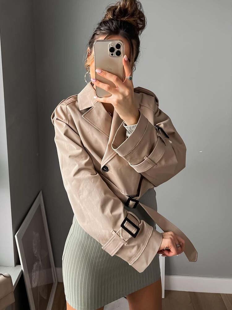Audrey Short Trench Coat™