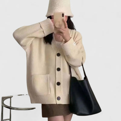 Elena - Cozy Oversized Knit Cardigan