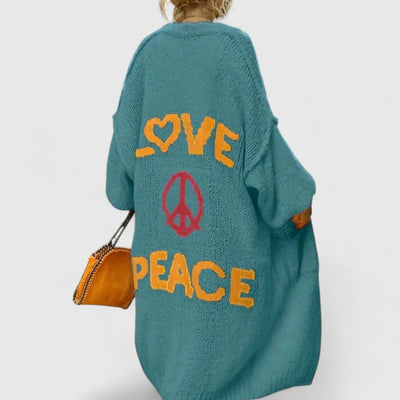 Yosha - Knitted Patchwork Cardigan