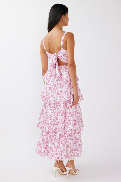 Mathilda Floral Midi Dress