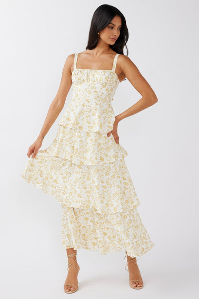 Mathilda Floral Midi Dress