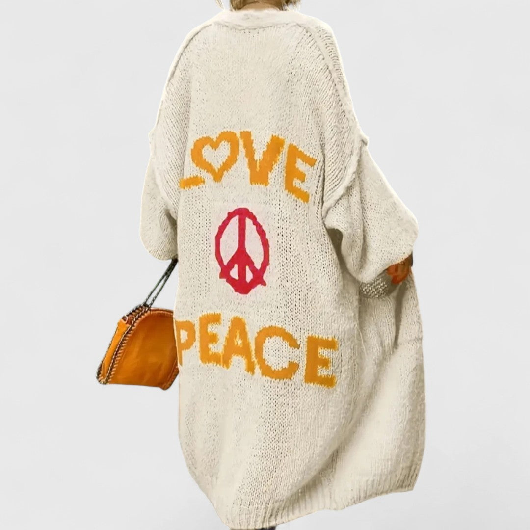 Yosha - Knitted Patchwork Cardigan