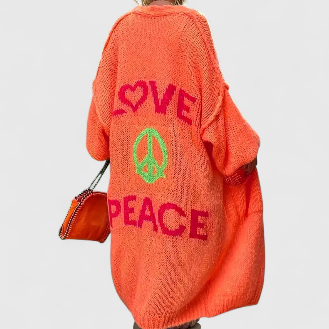 Yosha - Knitted Patchwork Cardigan