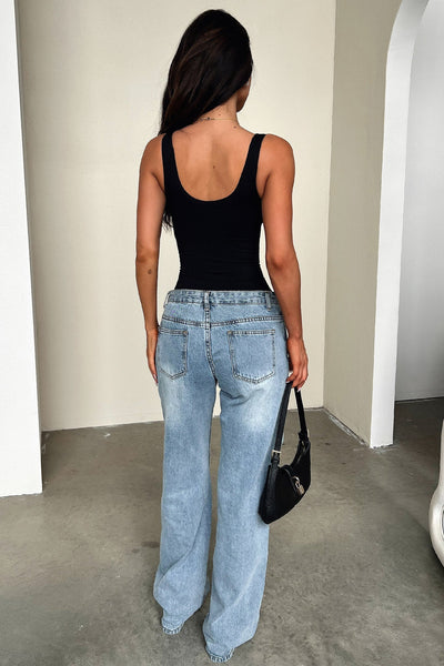 Marcus Slim Fit Low Rise Jeans