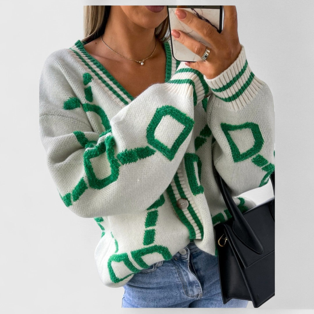 Cristine - Chunky Knit Cardigan