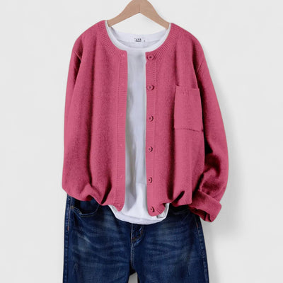 Clara - Relaxed Button-Up Cardigan