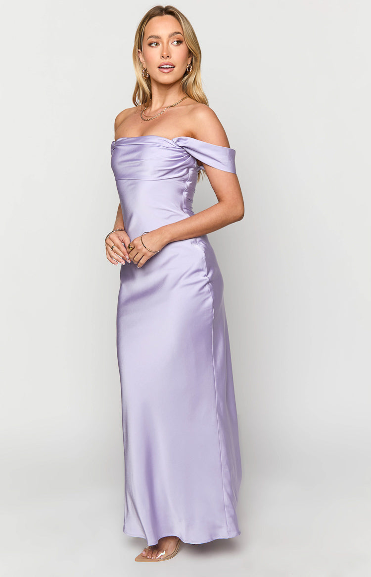 Ella Lila Off-Shoulder Maxi Formal Dress