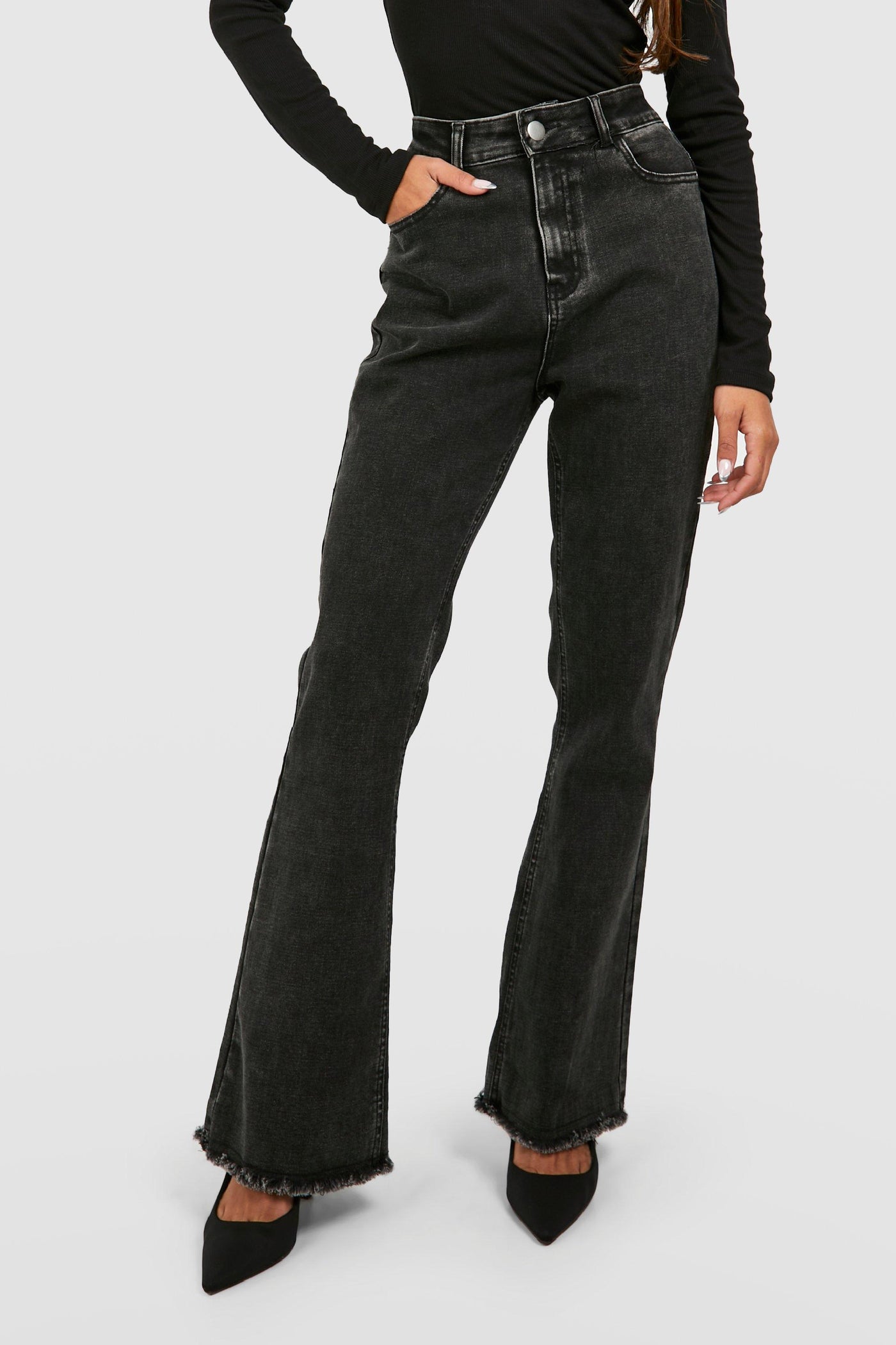 Svarta Lianne Denim Jeans