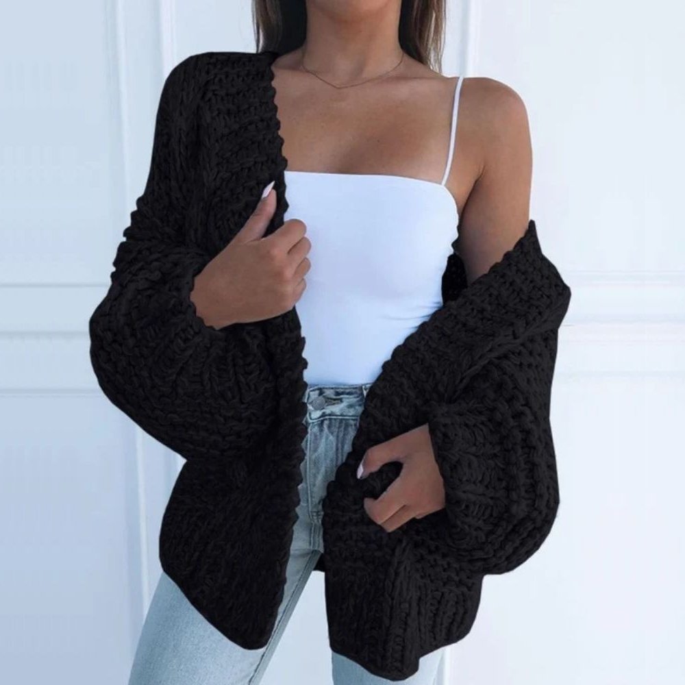 Eleanor - Cozy Chunky Knit Relaxed Cardigan