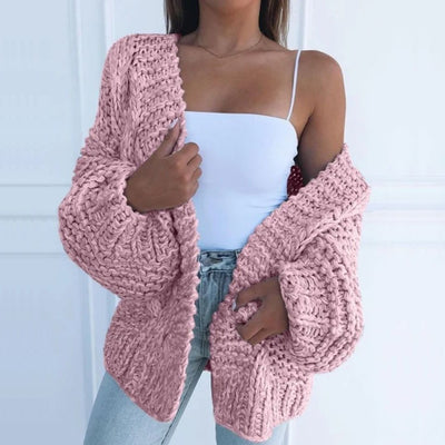 Eleanor - Cozy Chunky Knit Relaxed Cardigan