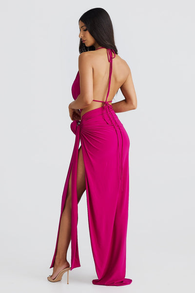 Luana Tvådelad Blommig Klänning