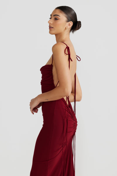 Jessy Long Lace Dress