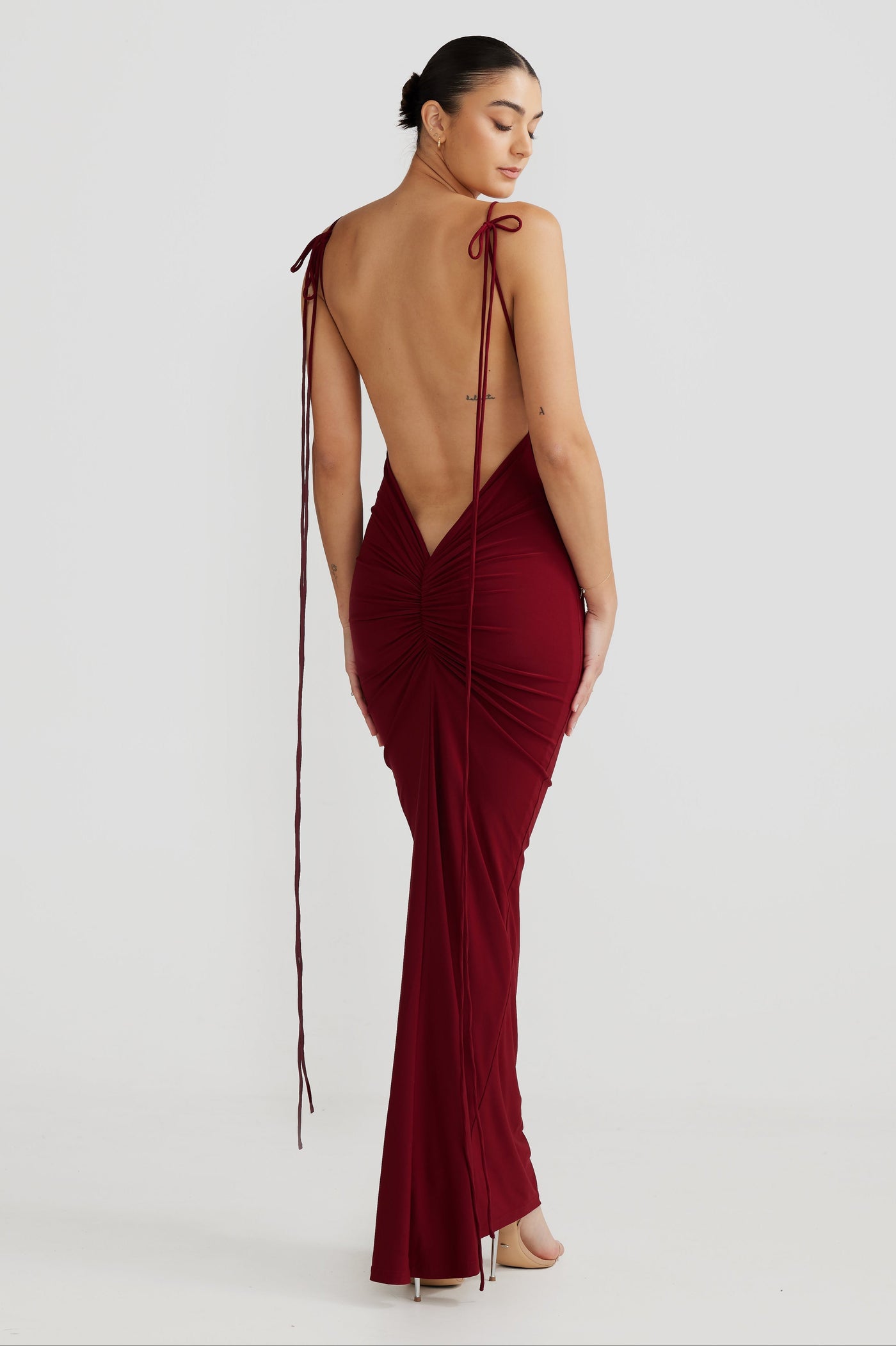 Jessy Long Lace Dress