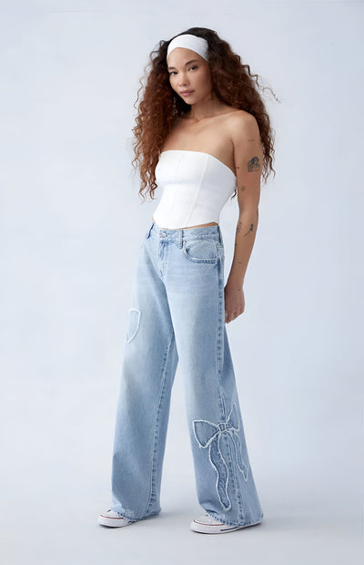 Aimee Båge Denim Pants