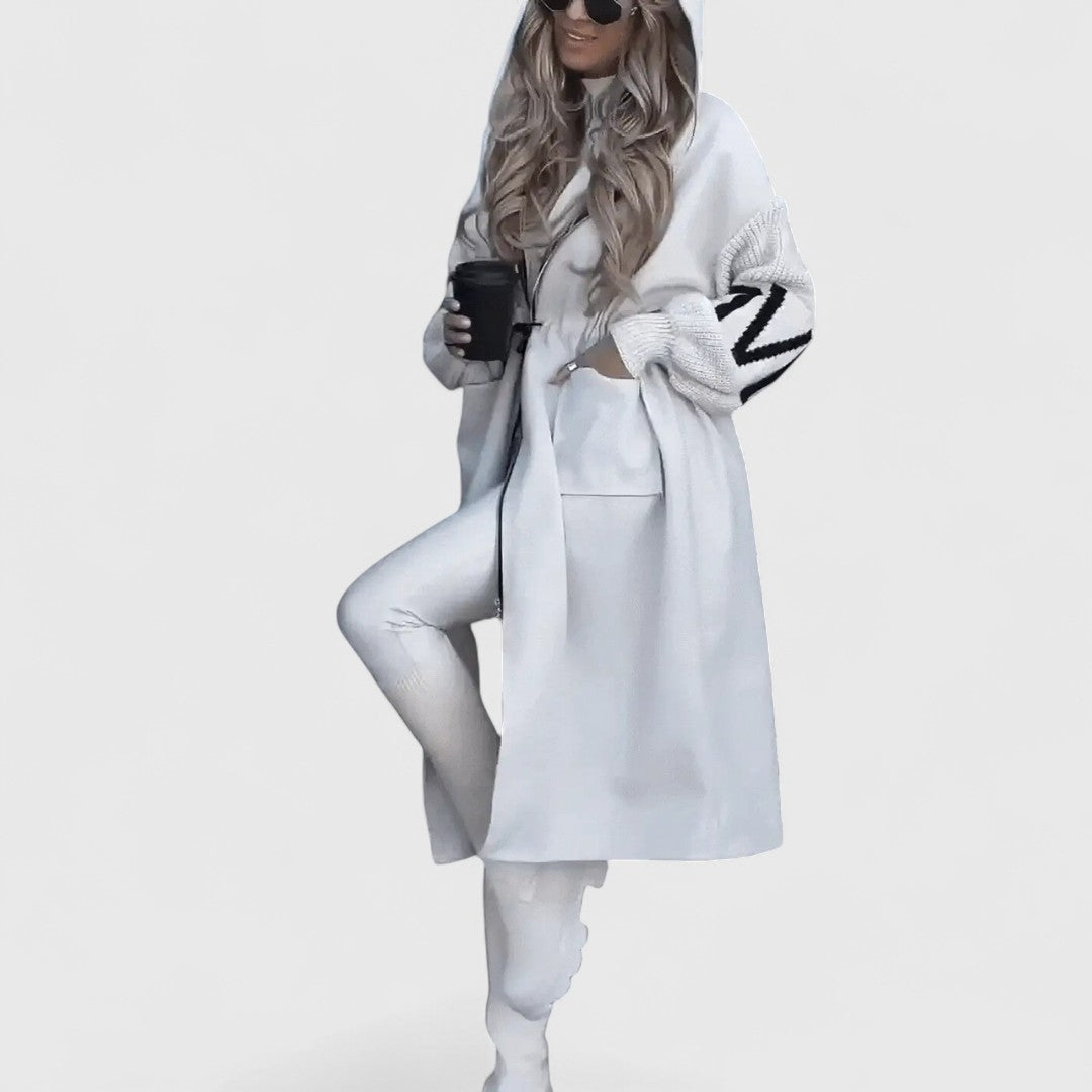 Rosana - Chic Hoodie Cardigan