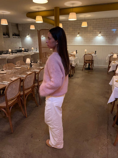 Elara Mohair Stick - Pink