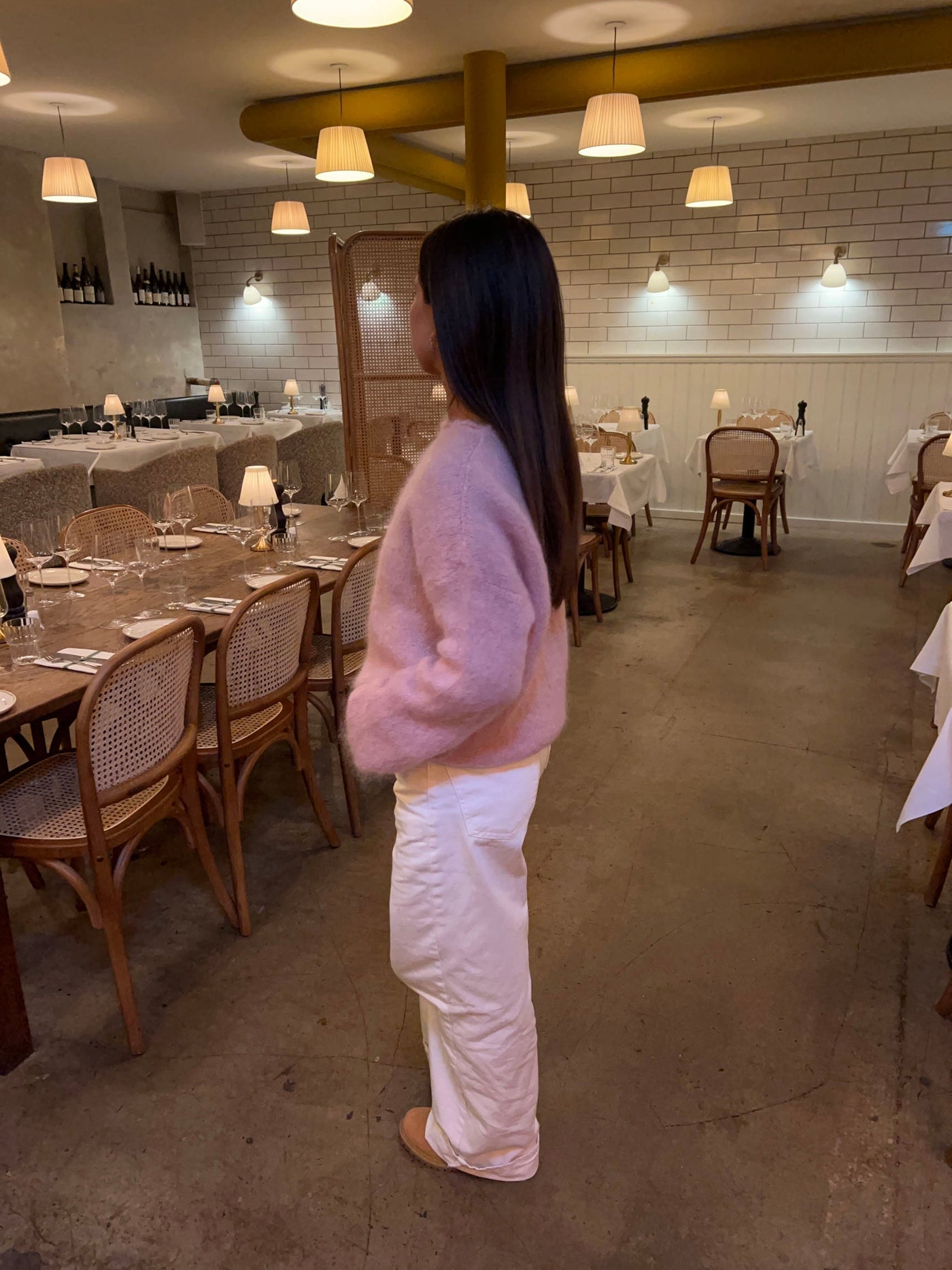 Elara Mohair Stick - Pink